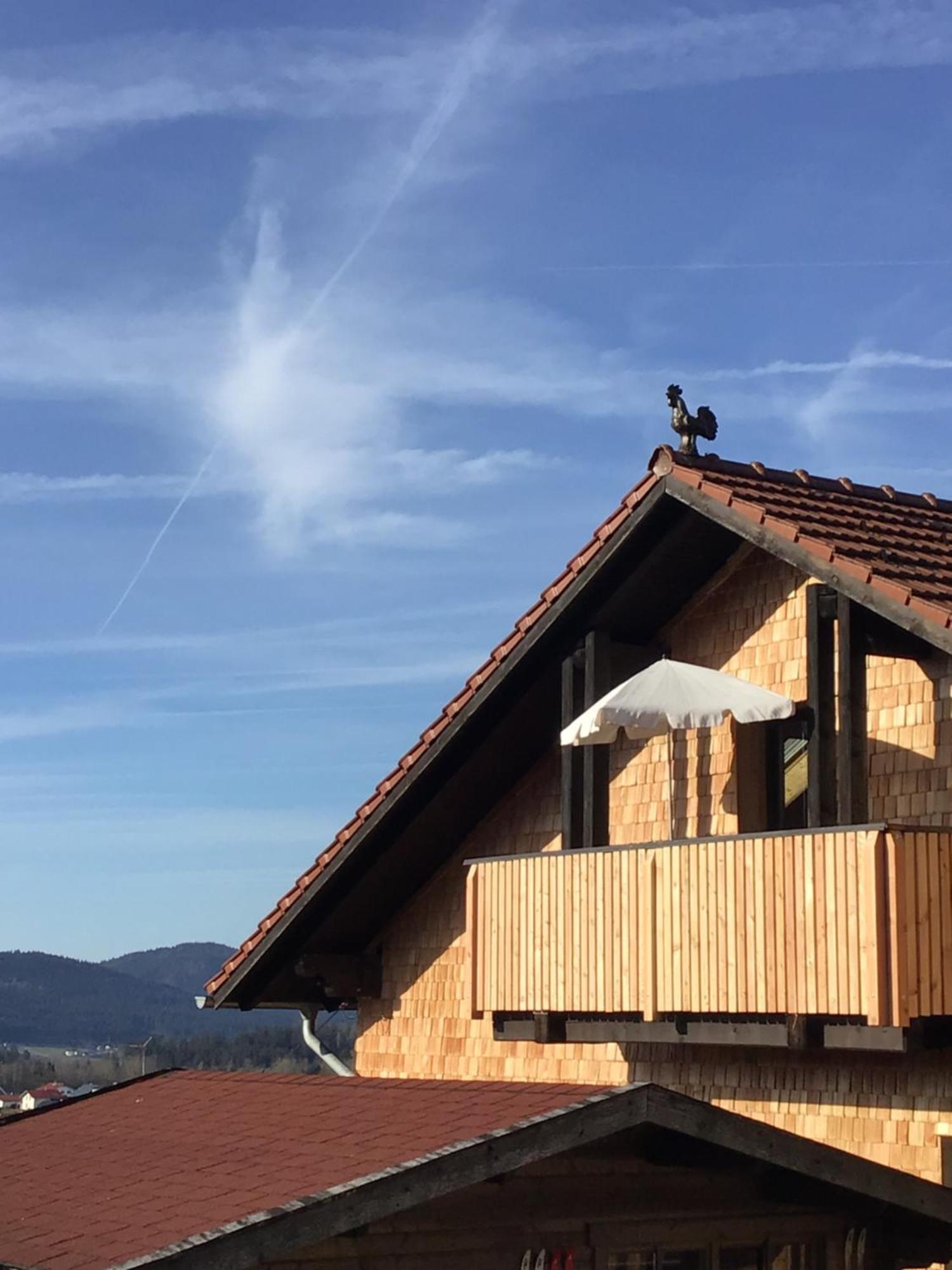 Ferienwohnung Dorfblick Lindberg Exteriör bild